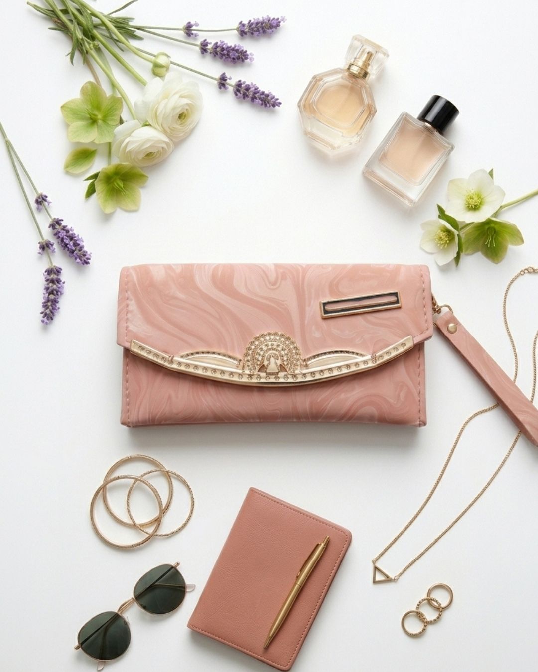 Marbled Evening Wallet