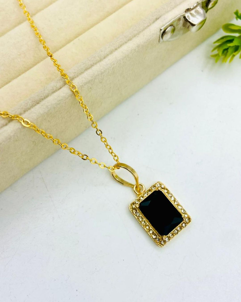 Fancy Beautiful Gold Plated Zircon Pendants