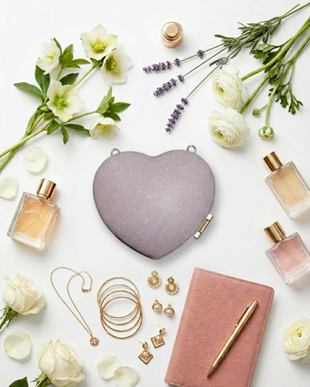 Heart Glow Clutches