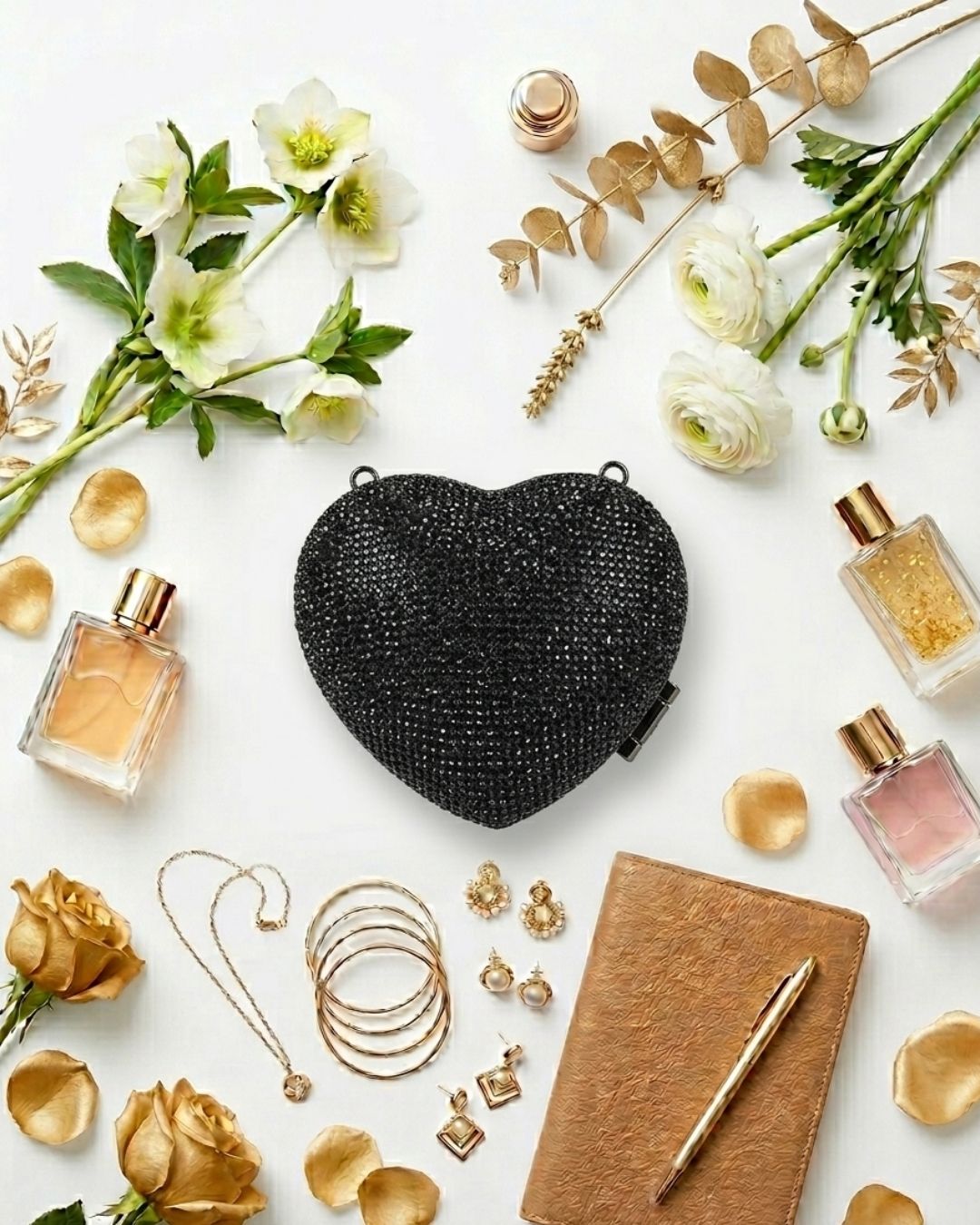 Heart Glow Clutches