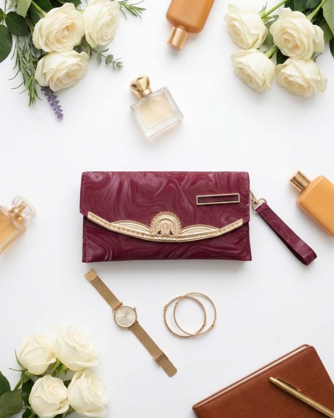 Marbled Evening Wallet