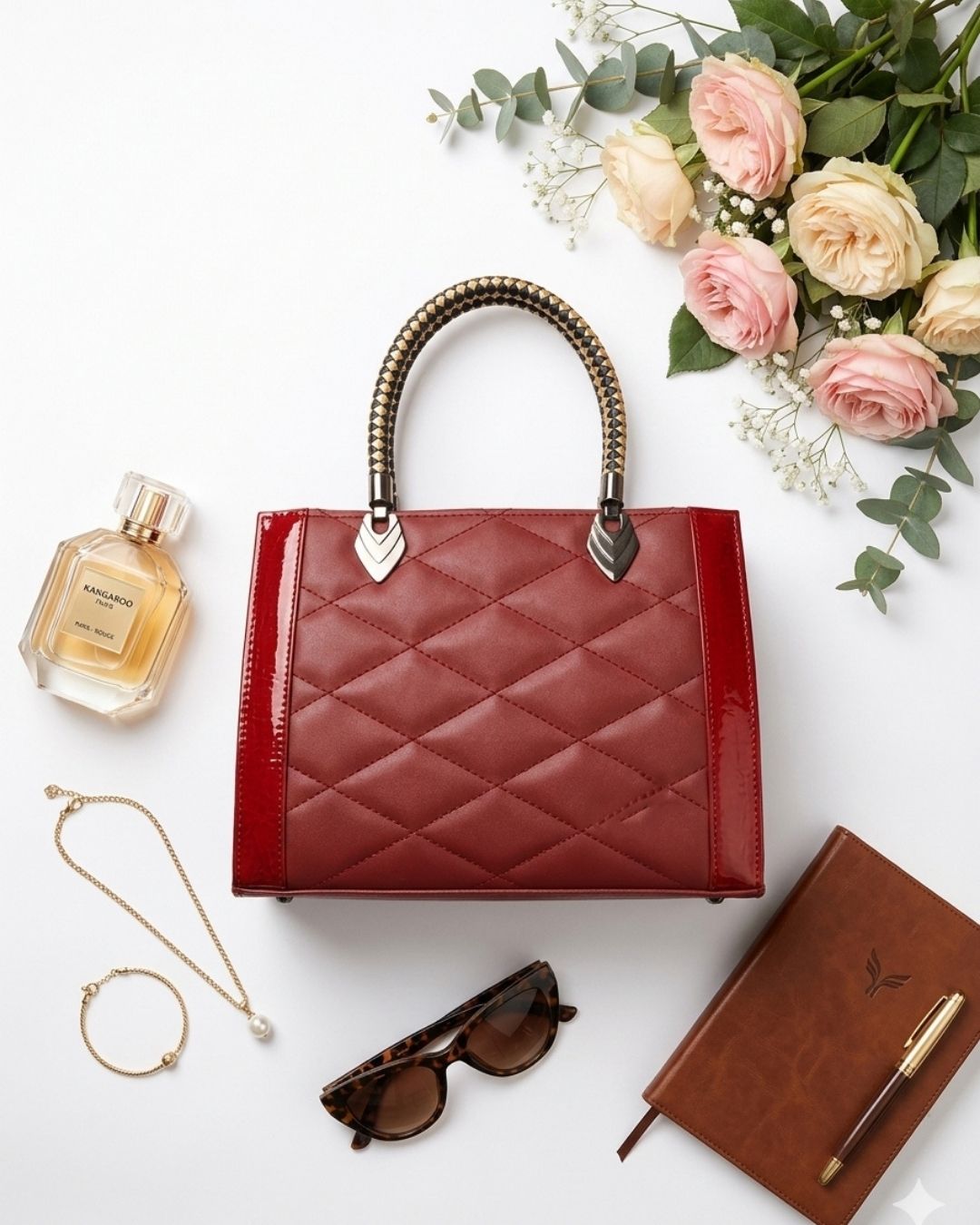 Elegant Diamond Tote