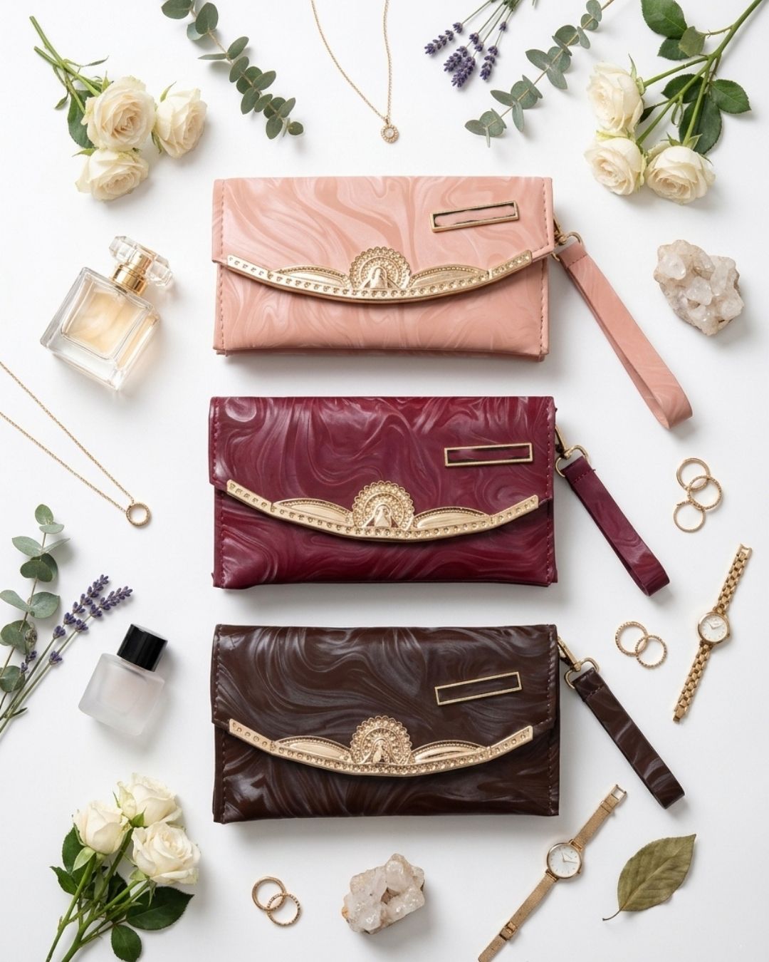 Marbled Evening Wallet